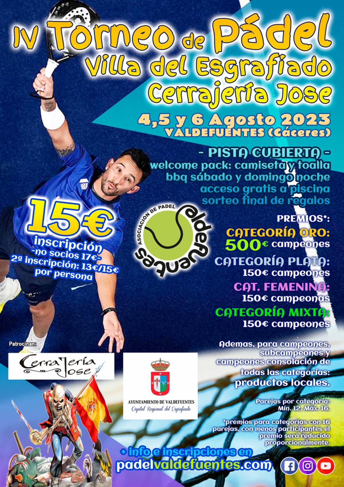 IV Torneo Verano Villa del Esgrafiado - Cerrajería Jose